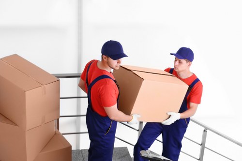 Man and van service helping with a local move in Edgware