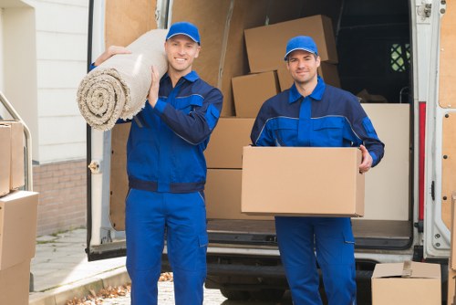 A local man with a van ready for a residential move in Edgware