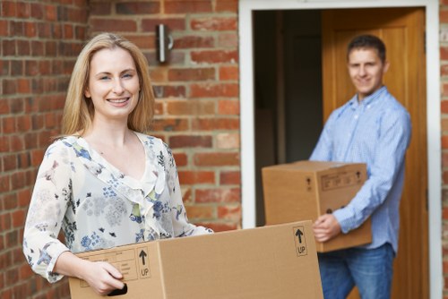 Illustration representing accessible moving services in Edgware
