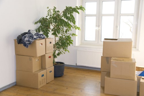 Packing and furniture loading for a house move in Edgware