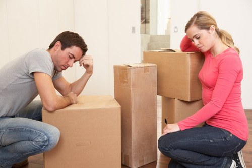 Local team collecting bulky furniture from an Edgware property