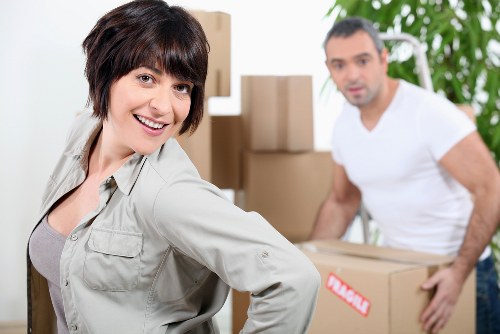 Man and van service for office removals in Edgware